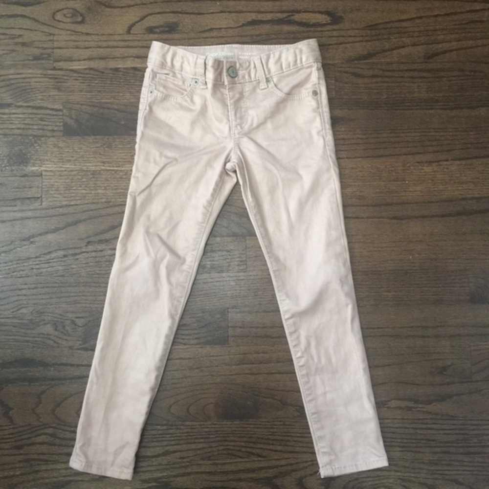 EUC Gap Kids Rose Gold Jeans Sz 6